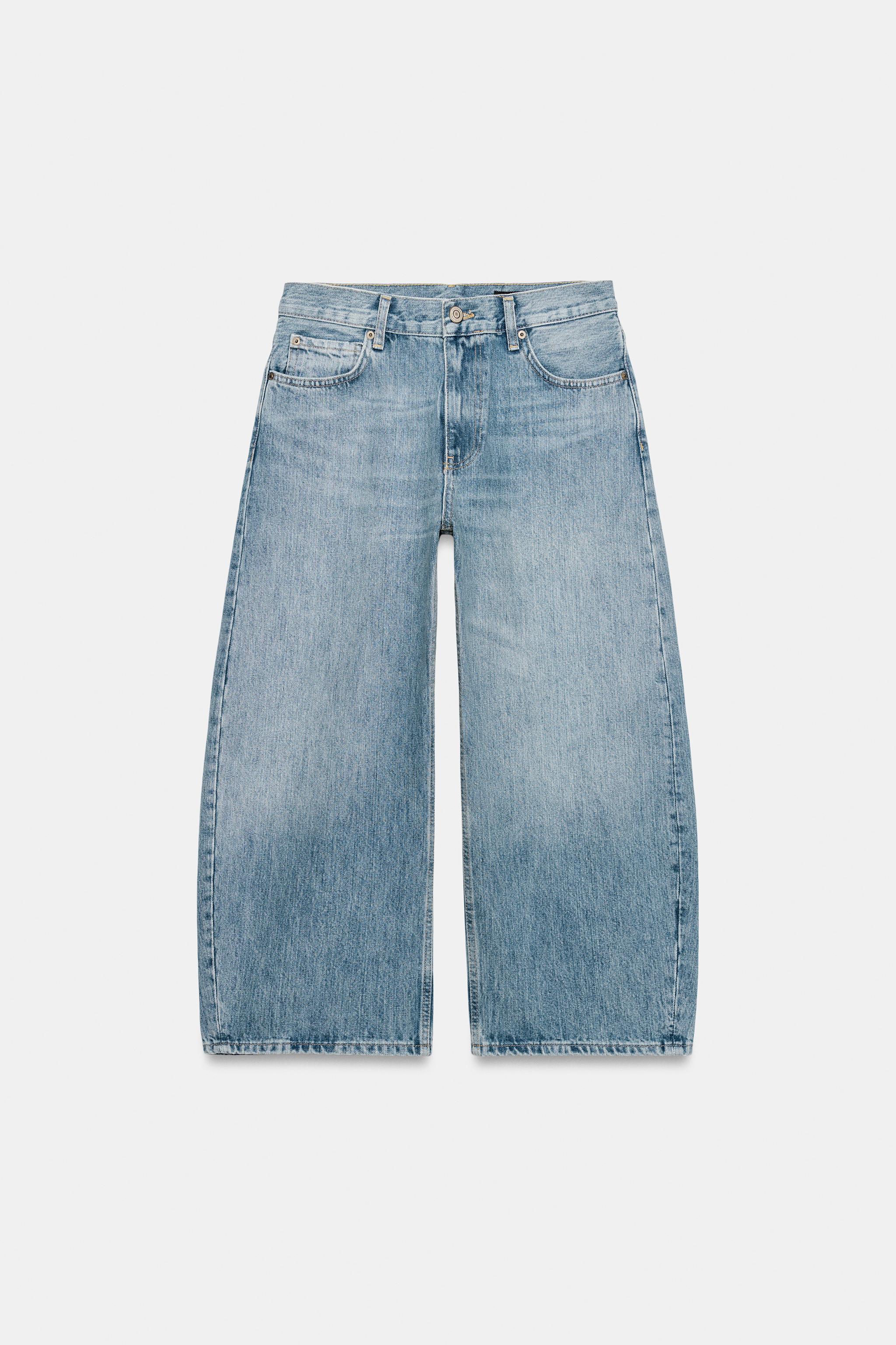 ZW COLLECTION MID-RISE BALLOON JEANS
